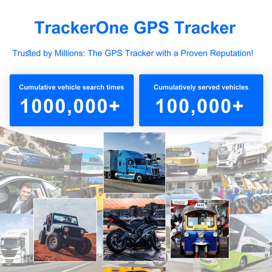 4G GPS Tracker for Car/Moto/Luggage - Waterproof, Real-time Tracking 30 Days Battery Life, Remote Control via Free Trial App.