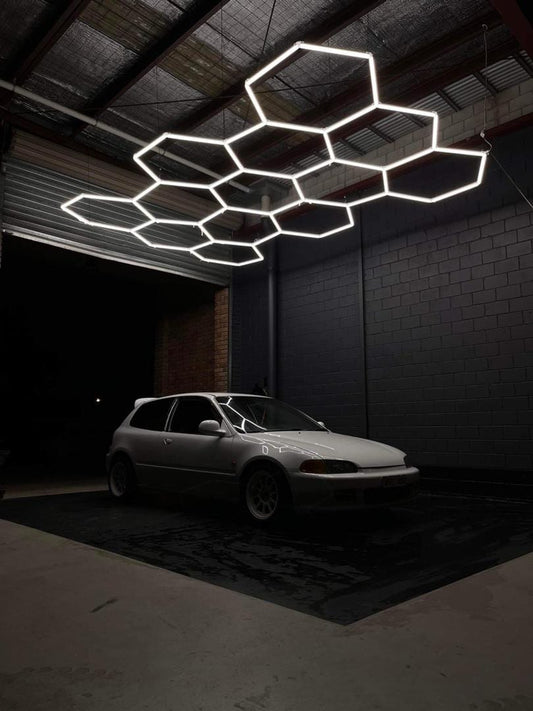 Showroom / Garage modular LED Grid Lighting System -  Nano Lighting - Type R
